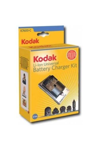 Kodak Konica Minolta Np-1 Batarya Için %100 Orjinal K7600-c Şarj Aleti + Araç Kiti