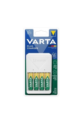 Varta Plug Şarj Cihazı Ve 4x2100 Aa Büyük Kalem Pil Beyaz