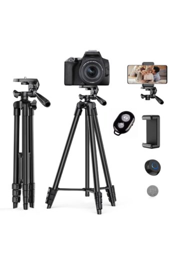 FototekFotograf 135cm Pro Tripod Cep Telefonu Tripot Bluetooth Kumanda Çantalı Dslr Tripod