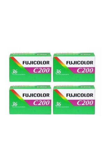 Fujifilm C200 36'lık Renkli Negatif Film (4 Adet)