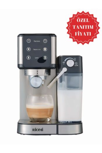 RİOMİ Barista Otomatik Latte Cappuccino Espresso Makinesi 20 Bar Basınçlı Süt Köpürtücülü