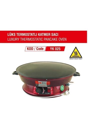 YILDIZ Güneş Katmer Elektrikli Lüks Termostatlı 50 Cm Ekmek,gözleme,börek Ve Katmer Sacı