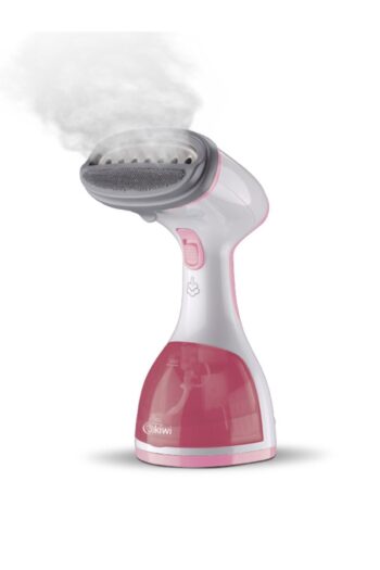 Kiwi Yeni Nesil Ksı 6450 Portatif Buharlı Kırışık Giderici Dikey Ütü 1200w - Pembe