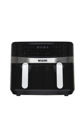 Wiami Wiami Air Fryer 9 Litre Siyah Çift Sepetli Akıllı Fritöz