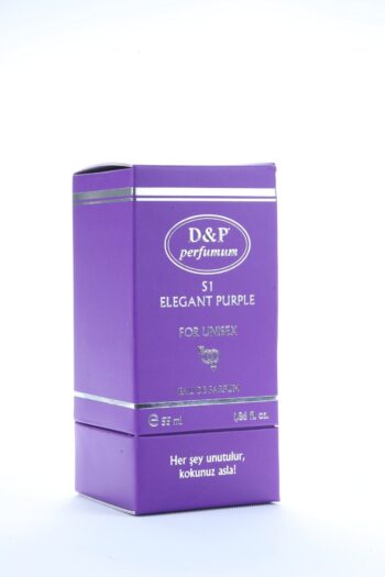 D&P Perfumum Niche Seri U-s1 Elegant Purple Unisex 55ml