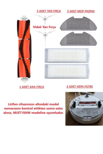 LİN GRUP Xiaomi Mi Robot Vacuum Mop 2 pro ve mop Lite MJSTL MJST1SHW uyumlu filtre fırça mop