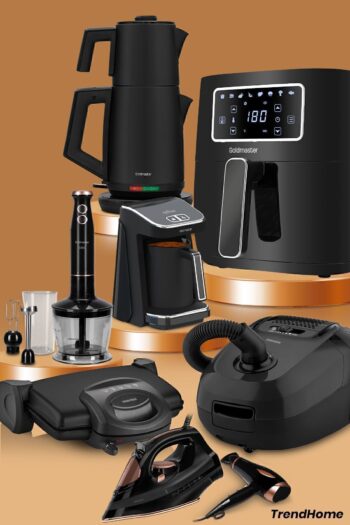 GoldMaster TrendHome 35 Parça Airfryer Sıcak Hava Fritöz Avantajlı Elektronik Evlilik Paketi Mutfak Çeyiz Seti