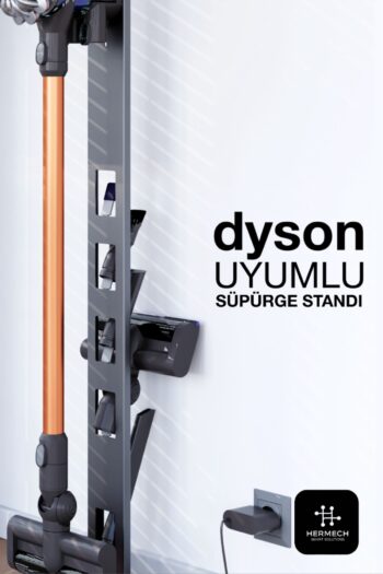 hermech Dyson Uyumlu Ayaklı Ünite Süpürge Standı Tüm Seriler Ile Tam Uyum Gen5 Detect V8 V9 V10 V11 V12 V15