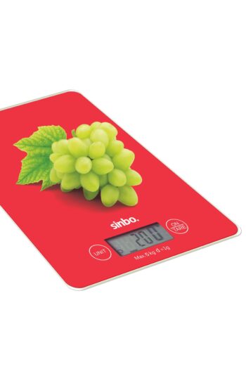 Sinbo SKS-4526 Dijital Hassas Mutfak Tartısı Kırmızı