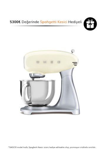 Smeg Smf02creu Stand Mikseri Krem