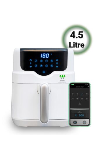 Wiami Fritöz Wiami Air Fryer 4.5 Litre Beyaz Akıllı  586Mseri