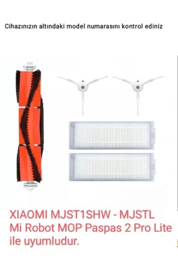LİN GRUP Xiaomi Mi Robot Vakumlu Paspas 2 Pro Mjst1shw Mjstl Uyumlu Yedek Set