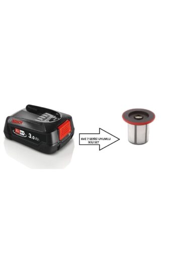 Bosch Batarya-Akü 18v *3.0 Ah Unlimited Şarjı Süpürge VE Seri 6 VE 7 Şarjlı Süpürgeler için Filtre