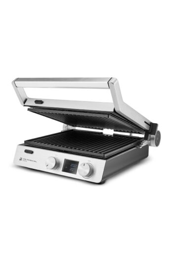 Karaca Steel Pro Sear and Grill Inox Izgara ve Tost Makinesi Yanmaz Yapışmaz Döküm Plakalar