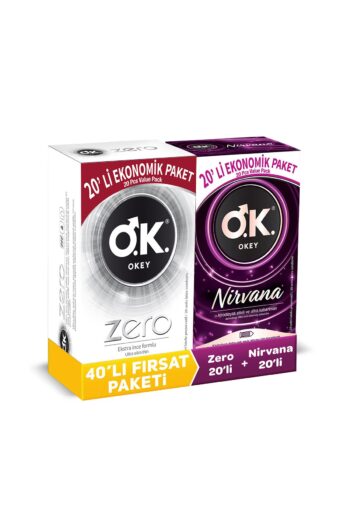 Okey Nirvana 20'li Prezervatif & Zero 20'li Prezervatif