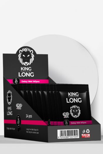KING LONG 24 Adet  Mendil Tek Kullanımlık  ve Mendil Yeni Etkili Formül