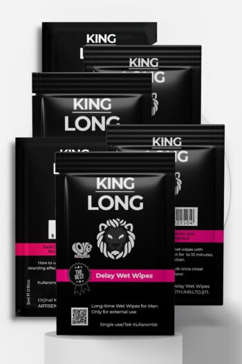 KING LONG 6 Adet Mendil Tek Kullanımlık ve Mendil Yeni Etkili Formül