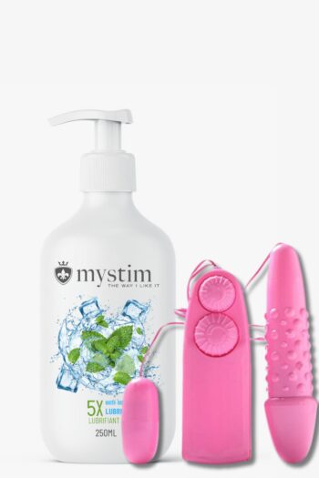 Mystim The Way I Like It 250ml Nane Aromalı Kayganlaştırıcı Set - Anal ve Vajinal Vibratör