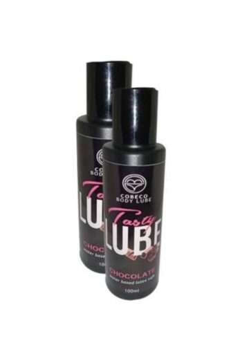 HİNTOHU Cobeco Chocolate Tasty Lube 100ML Su Bazlı Çikolata Aromalı Kayganlaştırıcı 2 Adet