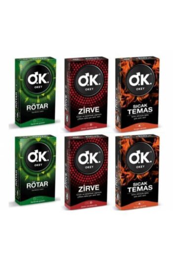 Okey Prezervatif Rötar 20 Li + Zirve 20 Li + Sıcak Temas 20 Li