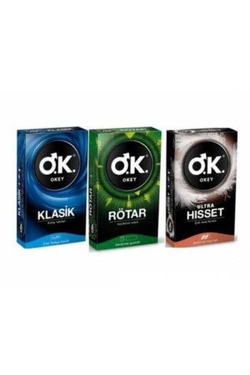 Okey Prezervatif Klasik 10'lu Rötar 10'lu Ultra Hisset 10'lu