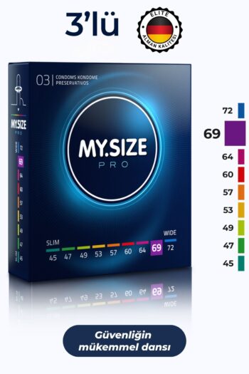 Mysize PRO Prezervatif - Alman Kalitesi - Ultra Ince - 3'lü - 69 Beden