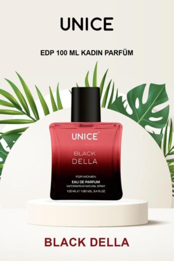 Unice Black Della Şekerli Pudra Kokulu Cezbedici Kadın Parfüm 100ML EDP