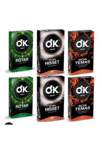 Okey Prezervatif Rötar 20 Li + Ultra Hisset 20 Li + Sıcak Temas 20 Li