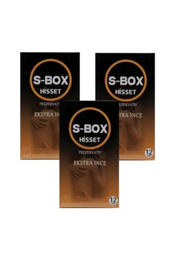 S-Box Prezervatif Hisset Ekstra Ince 12 Li Paket 3 Adet (3x12)
