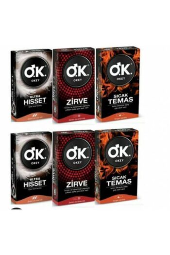 Okey Prezervatif Ultra Hisset 20 Li + Zirve 20 Li + Sıcak Temas 20 Li