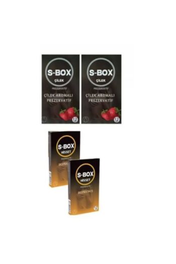 S-Box Prezervatif Seti Çilek 24 Lü + Hisset 24 Lü