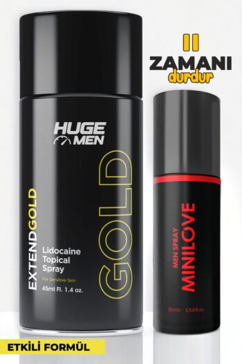 HUGE MEN 45ml Geciktiricili Sprey ile 16ml Ürün Kombinasyonu