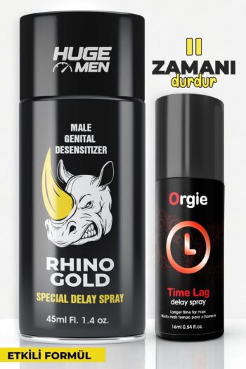 HUGE MEN Geciktirmeye Yardımcı 45ml Sprey ve 16ml