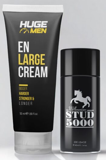 HUGE MEN Süper Büyütücülü ve Geciktiricili 50 ml Krem ve sprey 45 ml