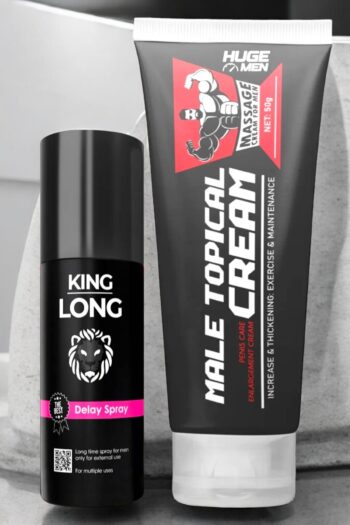 HUGE MEN İtalyan Mücizesi Krem Penis Büyütücülü ve Geciktiricili Etkili 16 ml Sprey