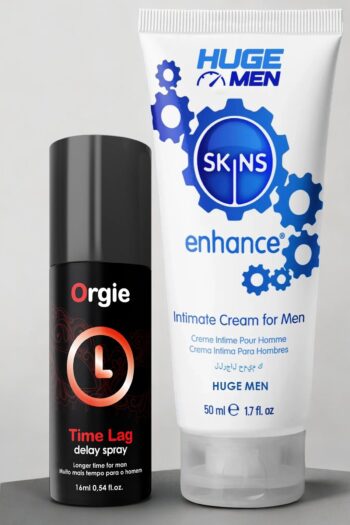 HUGE MEN Süper Set Büyütücülü ve Geciktiricili 50 ml Krem ve sprey