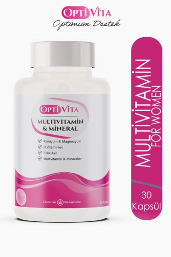 Optivita Multivitamin Ve Mineral 30 Kapsül For Women Folik Asit, B Vitaminleri, Kalsiyum Ve Magnezyum