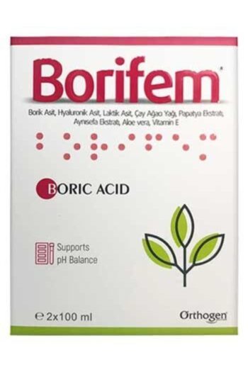 Orthogen Borifem Vajinal Duş 200 ml