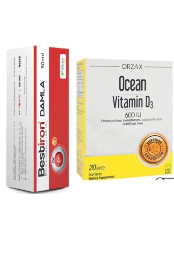Bestiron Damla 30 Ml + Ocean Vitamin D3 600ıu Sprey 20ml