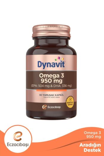 Dynavit Omega 3 950 mg 30 Yumuşak Kapsül  Yüksek EPA ve DHA Takviyesi