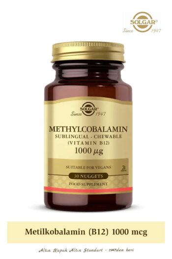 Solgar Methylcobalamin (b12) 1000 Mcg 30 Dilaltı Tablet