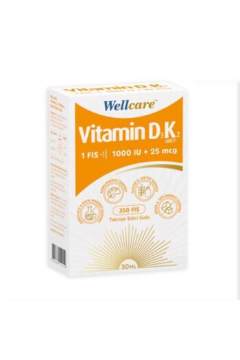 Wellcare Vitamin D3-K2 1000 IU 30 ML Sprey 10149