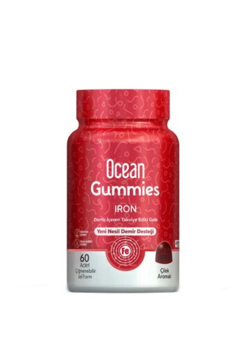 Ocean Orzax Ocean Gummies Iron Demir İçeren Takviye Edici Gıda 60 Adet Çİğnenebilir Jel Form-MFREYON01082