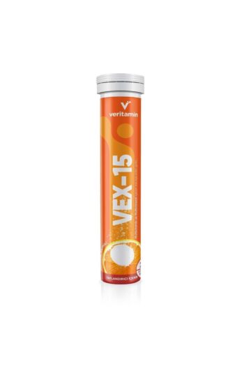Veritamin Vex-15 Multivitamin Ve Multimineral 20'li Efervesan Tablet Takviye Edici Gıda - Enerji