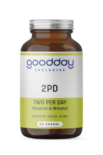 goodday 2pd Two Per Day Multi Vitamin 60 Kapsül 29 Etken Madde
