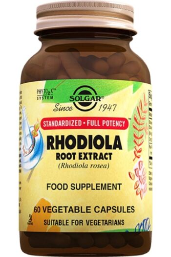 Solgar Rhodiola Root Extract 60 Kapsül (rodiola Radiola Rhadiola)