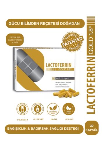 Bioquad Lactoferrin Gold 1.8 | Laktoferrin, Vitamin C, Beta Glukan, Inulin, Zerdeçal Ekstresi, Çinko
