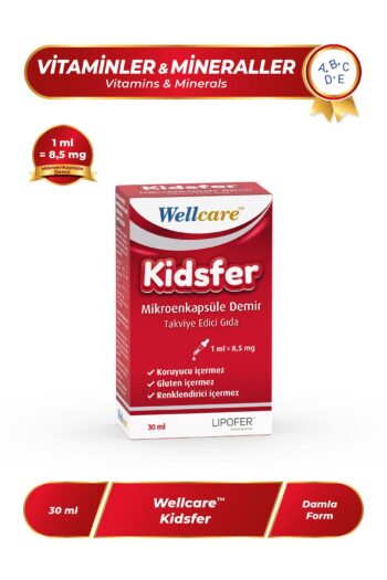 Wellcare Kidsfer Mikroenkapsule Demir Damla 30 ml