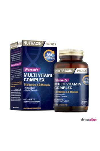 Nutraxin Multivitamin Kadın 60 Tablet