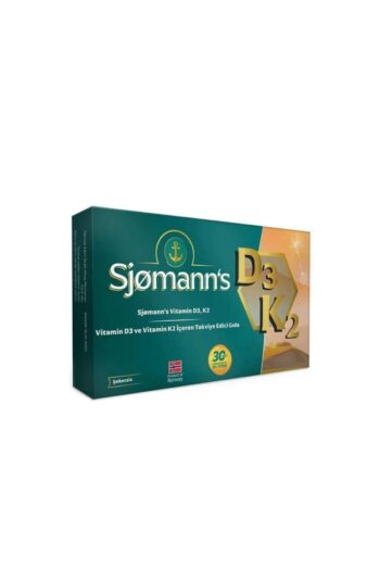 Sjomann's Sjomann’s Vitamin D3 Ve K2 Çiğnenebilir Jel Form 30 Adet 8682792377373